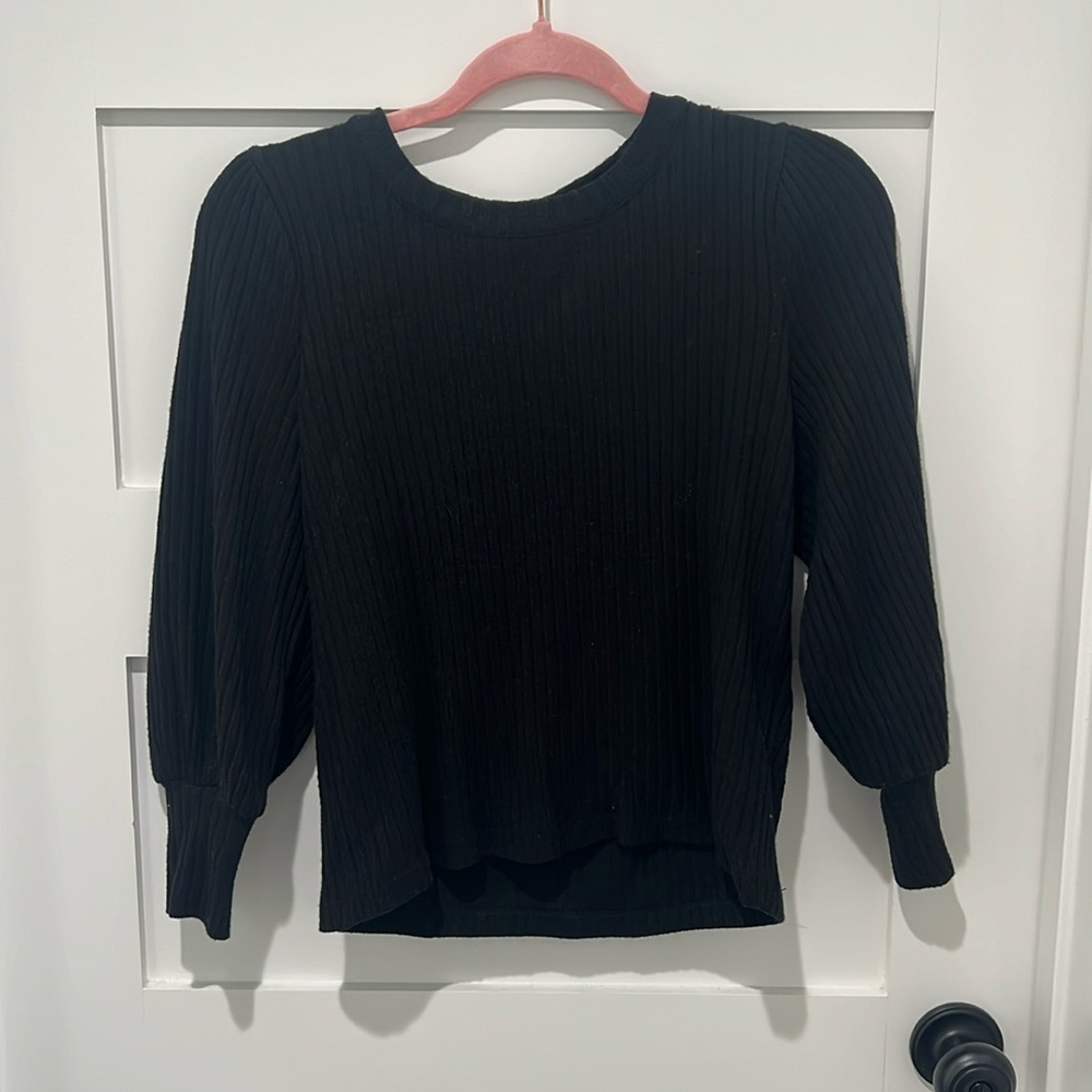 Madewell black light sweater